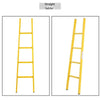 Safety Ladder Single Vertical Ladder 3m Yellow