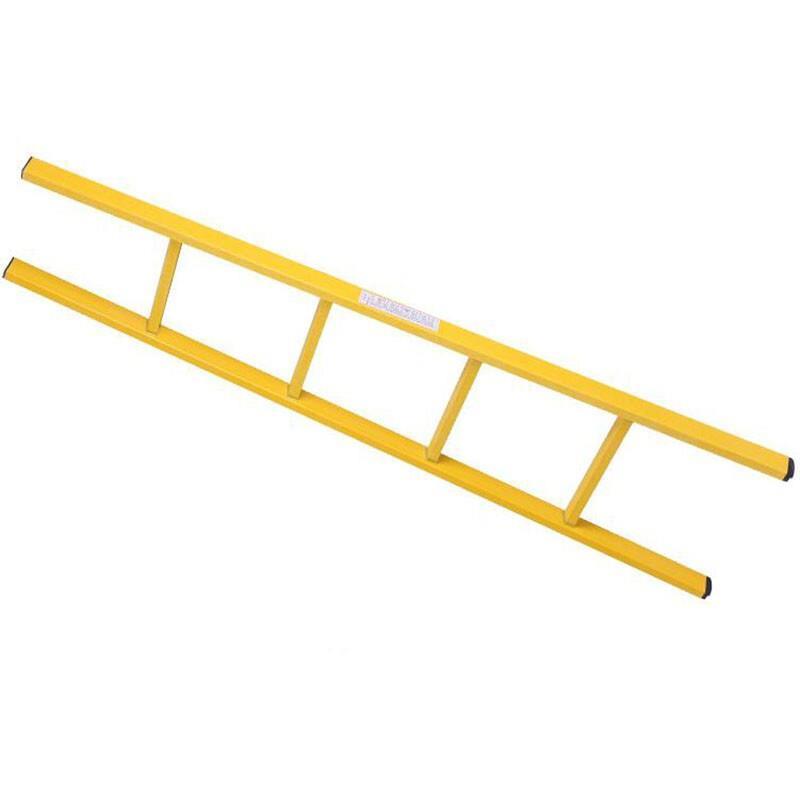 Safety Ladder Single Vertical Ladder 3m Yellow