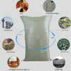 50*80cm 100 Pieces Gray Green Moisture  Parcel Bag Packing Loading Bag Cleaning Garbage Bag