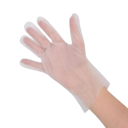 10 Bags Disposable TPE Translucent Protective Gloves Thickened High Quality Powder Free 100 Pieces / Bag