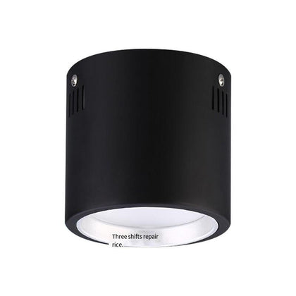 Led Surface Mounted Downlight Pak415020 Ceiling Downlight 4 7w Warm Light 4000k Black