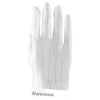 6 Packs Anti Static Gloves Double-Sided Striped Gloves Dust-Free Gloves Ventilation Protection Labor Protection Gloves 10 Pairs / Pack Average Size