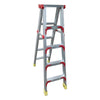 3.5m Aluminum Alloy Ladder Miter Ladder Folding Single Side Climbing Ladder Thickened Multi-functional Indoor Engineering Ladder