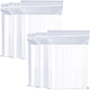 20 Bags Self Sealing Bag Thickened Transparent 10 * 15cm 12 Silk 100 Pieces/Bag