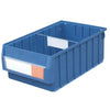 Blue 234×400×140mm PP Separated Parts Box