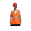 Fluorescent Reflective Material High Warning Reflective Vest Orange