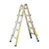 Aluminum Alloy Herringbone Ladder, 4-step Telescopic Ladder, Pulling Ladder, Dual-purpose Folding And Ultra Light