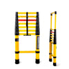 3.5m Portable FRP Insulated Fish Pole Ladder, Insulated Telescopic Ladder, Telescopic Elevator, Communication Ladder, Antiskid Bamboo Ladder 3.5m