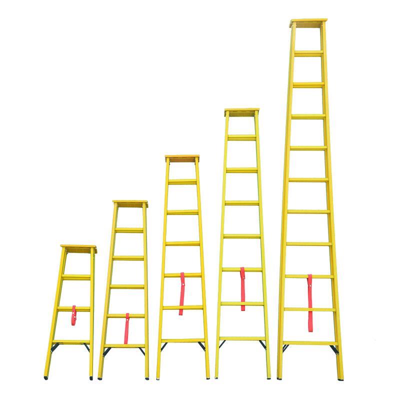 Power FRP Insulated Miter Ladder Epoxy Resin Insulated Ladder FRP Folding Miter Ladder 2m
