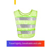 10 Pieces Reflective Vest Car Annual Inspection Safety Suit Environmental Sanitation Reflective Vest Multi Pocket Construction Vest