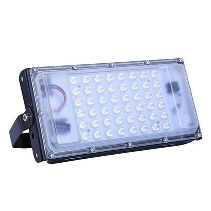 Led Low Voltage Projection Lamp Commercial Night Market Lamp Stall Lamp Battery Lamp Outdoor Emergency Marine Lamp  Low Voltage 50w White Light