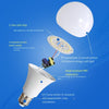 18W LED Bulbs 50pcs Pack Plastic Coated Aluminum Bulb E27 Lamp Base Warm Light 3000k (50 Pack)