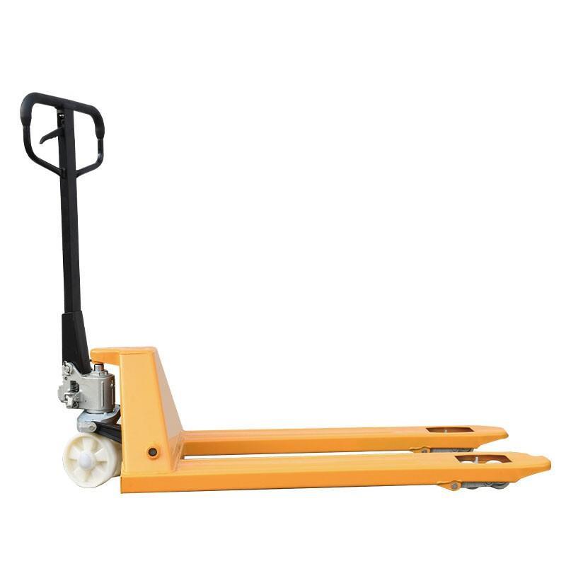 2t Width 680mm Nylon Wheel Manual Forklift, Manual Hydraulic Carrier, Lifting Pallet Truck