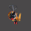 3.5t Manual Hydraulic Forklift Welding Pump, Width 680mm for Warehouse Building Site Freight Yard