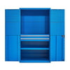 Heavy Hardware Tool Cabinet Finishing Cabinet Workshop Tool Drawer Storage Cabinet Hanging Plate Steel Storage Cabinet Blue C2242