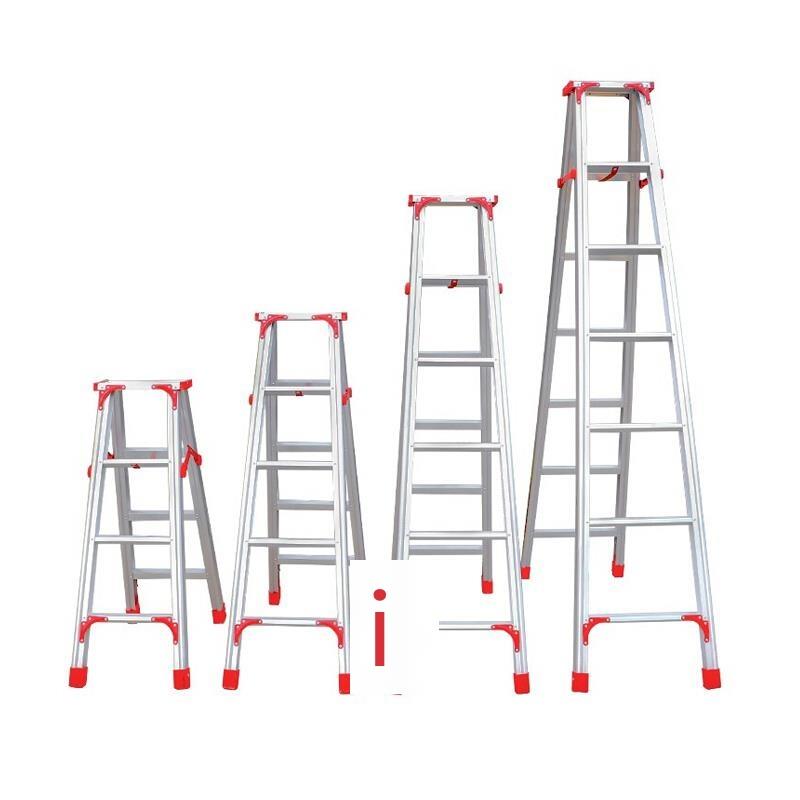 3m Thickened Aluminum Alloy Miter Ladder Widened Non-slip Design