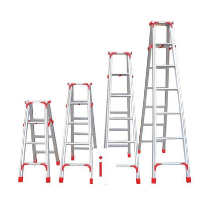 5m Reinforced Aluminum Alloy Miter Ladder Widened Non-slip Design