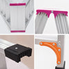 3m Double Sided Thickening of Aluminum Alloy Miter Ladder