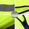 10 Pieces Outdoor Working Reflective Vest Safety Vest Construction Engineering Traffic Sanitation Safety Warning Work Clothes