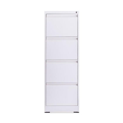 Four Bucket Card Box Thickened FC Hanging And Fishing Cabinet Gooseneck Handle With Lock Locker Owner's Filing Cabinet