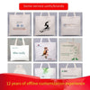 10 Pcs Canvas Bag Blank Cotton Handbag Shopping Conference Large 100 Orders [35 * 45cm]