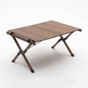 Outdoor Folding Table Solid Wood Portable Camping Table Household Picnic Table