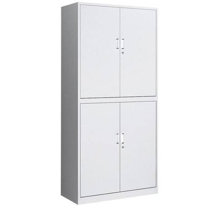 Factory Communication Double Section Data Storage Cabinet Thickened Cold Rolled Steel Storage Cabinet 1800 * 850 * 390mm
