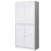 Factory Communication Double Section Data Storage Cabinet Thickened Cold Rolled Steel Storage Cabinet 1800 * 850 * 390mm