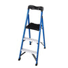 1.4m FRP Insulated Three-step Ladder Herringbone Platform Ladder Electric Stool High Voltage Movable Platform Bearing 113kg