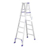 2.1m Hinge Ladder Steps Magnesium Aluminum Alloy Widening and Thickening  Steps 7 * 2