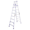 2.7m Hinge Ladder Magnesium Aluminum Alloy Widening and Thickening Steps 9 * 2