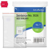 6 Pieces 3026 Self Sealing Bag (transparent) - No.7 (100 Pieces / Bag) 200x140mm 0.04mm
