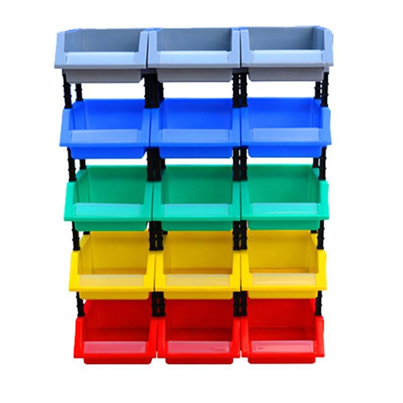 470 * 300 * 180 mm Modular Parts Box Thickened Inclined Plastic Box Material Box  Components Box Screw Box Tool Box