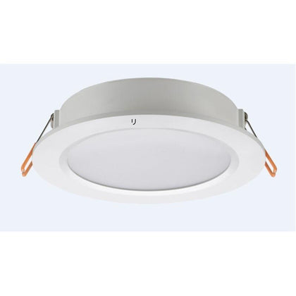 6 Pieces 8W LED Ceiling Light Embedded Installation Round LED Ceiling Light Cold Light 3000K Suitable for Kitchen Bedroom Bathroom Corridor Stairwell