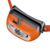 Induction Headlamp Strong Light Charging Waterproof Headlights LED Night Fishing Light Head Light Orange 1 Set