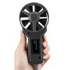 Hand Held Digital Anemometer Wind Speed And Temperature Tester High-precision With LCD Digital Display