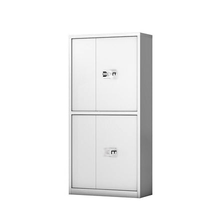 Thickened Double Section Security Cabinet Electronic Password File Cabinet Data Cabinet Safe Keeping Cabinet White Password Security Cabinet