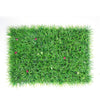 60 * 40 * 7cm Simulation Green Plant Wall Turf Simulation Long Seedling With Flower Green Plant Wall Plastic Turf Wall Decoration Green Lawn