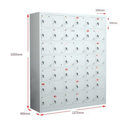 42 Doors Electric Tool Charging Cabinet Mobile Phone Walkie Talkie Charging Storage Cabinet Electric Wrench Electric Drill Storage Cabinet