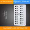 1800 * 960 * 350mm 60 Doors Charging Cabinet Glass Door Intelligent Charging Cabinet Storage USB Charging Cabinet Meeting Room Storage Cabinet