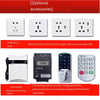 1800 * 960 * 350mm 60 Doors Charging Cabinet Glass Door Intelligent Charging Cabinet Storage USB Charging Cabinet Meeting Room Storage Cabinet
