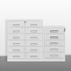 10 Bucket Single Row Ordinary Cabinet Office Multi-layer Storage Material Cabinet With Lock Multi Bucket File Cabinet File Iron Drawer Cabinet