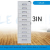 10 Bucket Single Row Ordinary Cabinet Office Multi-layer Storage Material Cabinet With Lock Multi Bucket File Cabinet File Iron Drawer Cabinet