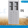 Twelve Bucket Mechanical Ordinary Cabinet Office Multi-layer Storage Material Cabinet With Lock Multi Bucket Cabinet File Cabinet File Iron Drawer Cabinet