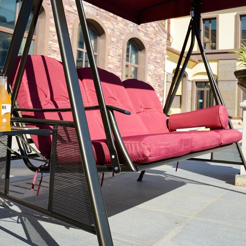 Outdoor Swing Chair Rocking Chair Courtyard Garden Balcony Rattan Hanging Chair Swing Chair