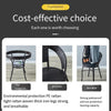 58cm Rattan Chair Three Piece Set Outdoor Balcony Table Chair Small Tea Table Combination Outdoor Courtyard Living Room Furniture