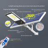 Solar Outdoor 100WStreet Lamp Household Outdoor Waterproof Courtyard Lamp High Power Bright LED Projection Lamp Road Construction Site High Pole Lamp