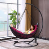 Hanging Chair Hanging Basket Swing Indoor Rocking Chair Hammock Bedroom Balcony Leisure Bird's Nest Hanging Orchid Rocking Chair White Hammock