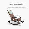 Rocking Chair Adult Rattan Chair Family Balcony Reclining Chair Leisure Chair Rattan Weaving Elderly Lazy Leisure Chair Leisure Chair Rocking Chair