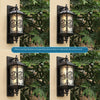 Solar Wall Lamp Household Outdoor Waterproof Courtyard Lamp New Chinese Outdoor Corridor Villa Door Induction LED Lamp Solar Warm Light